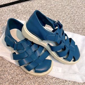 EUC zara Blue Sandles size 22